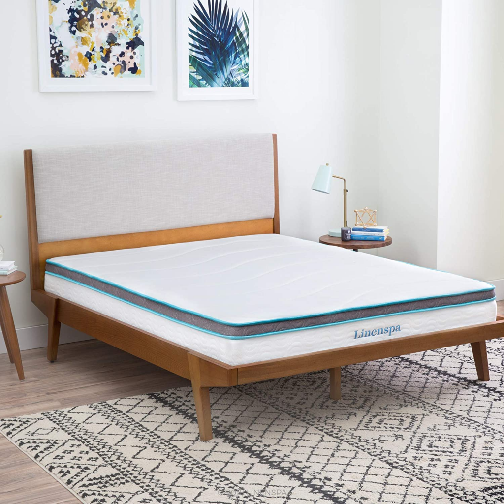 Linenspa 8 Inch Memory Foam and Innerspring Hybrid review