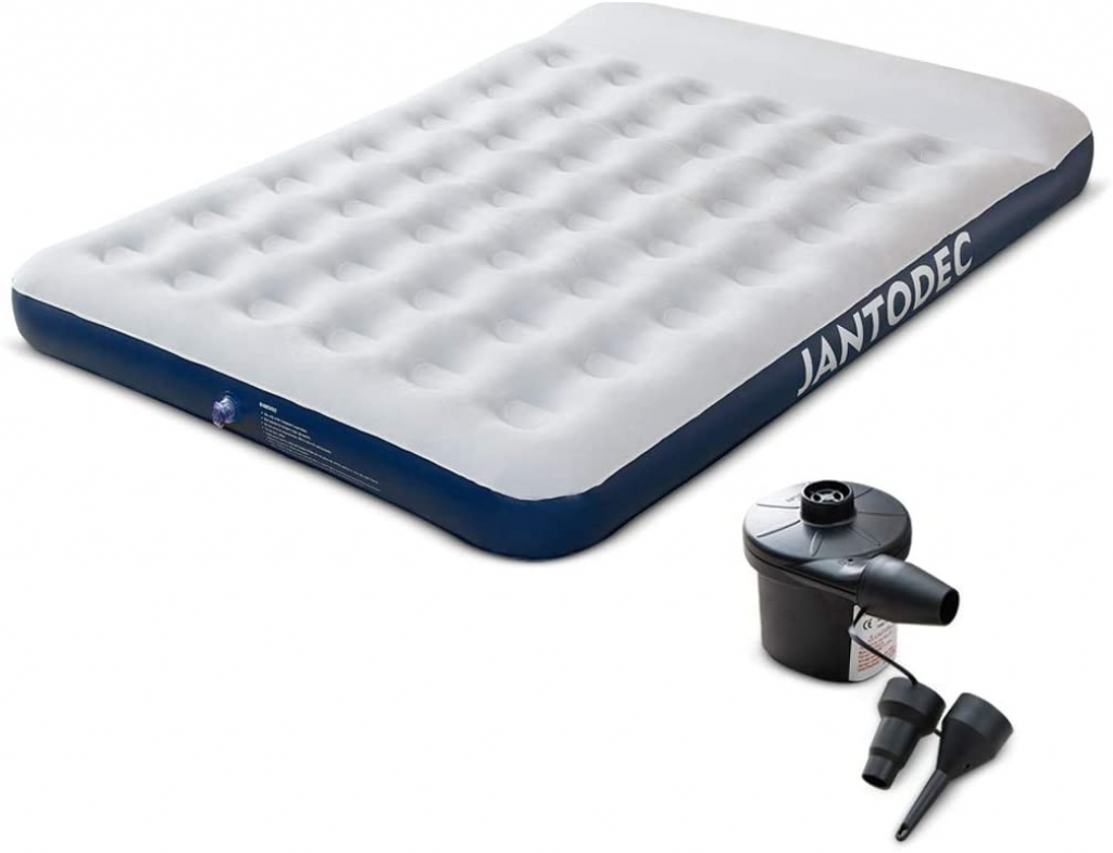 JANTODEC Air Mattress with Pillow and Electric Pump review