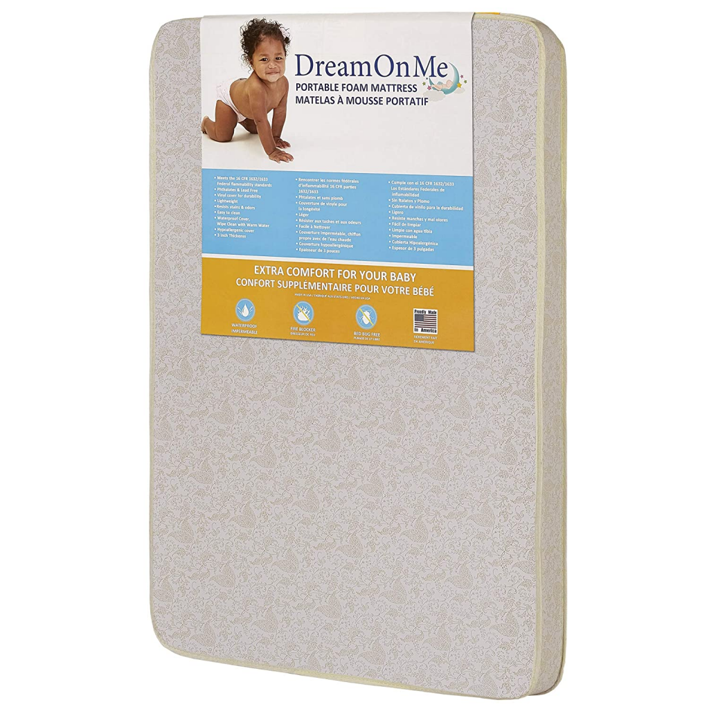 Dream On Me Foam Pack and Play Mattress Review