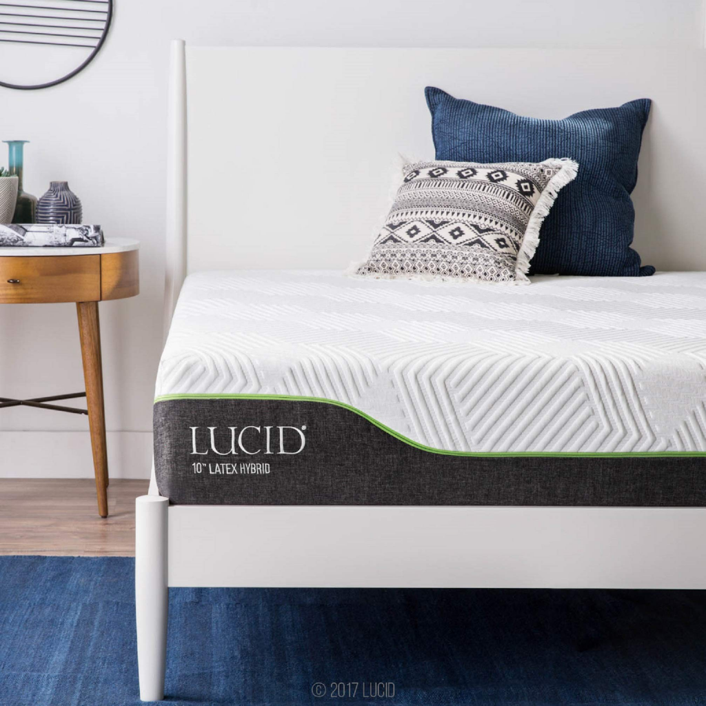 LUCID 10 Inch Latex Hybrid Mattress Review