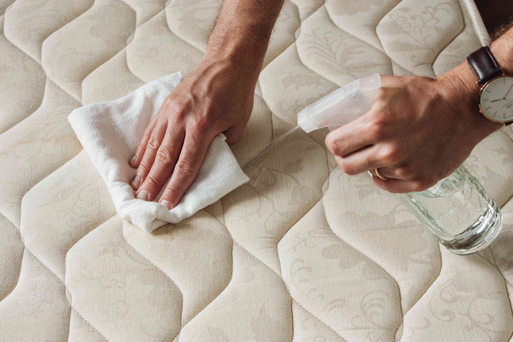 Cleaning Steps: Spot-clean Your Mattress With A Stain Remover