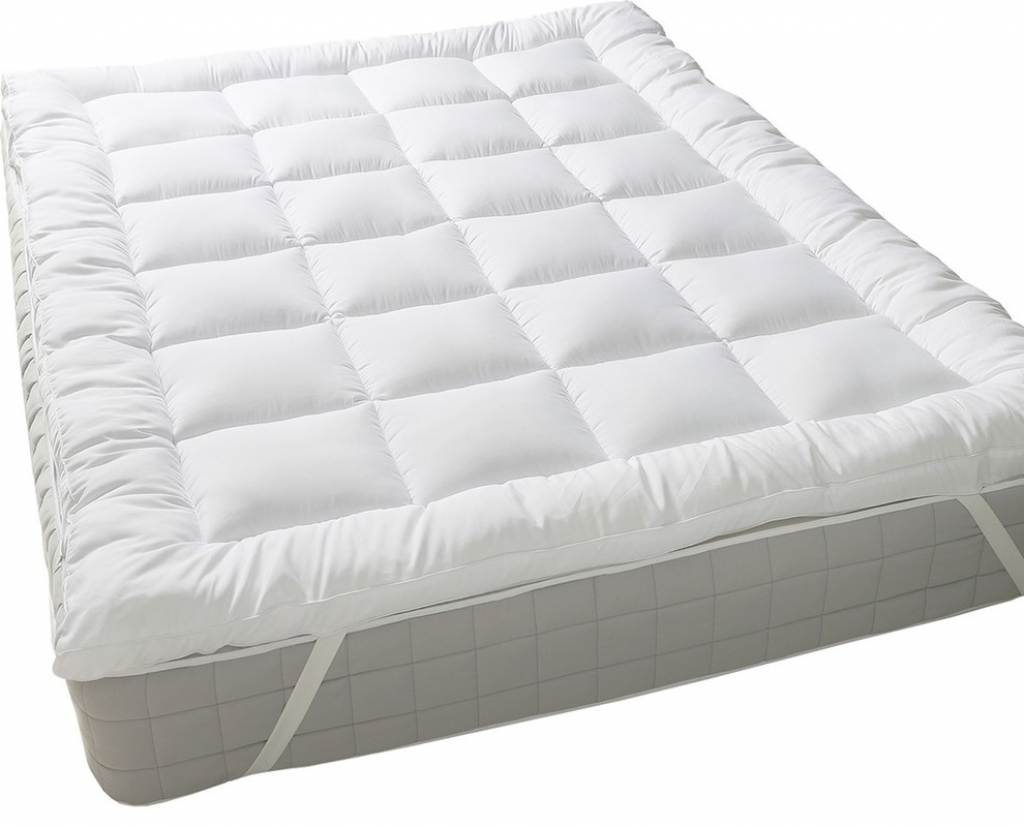 Woven mattress topper