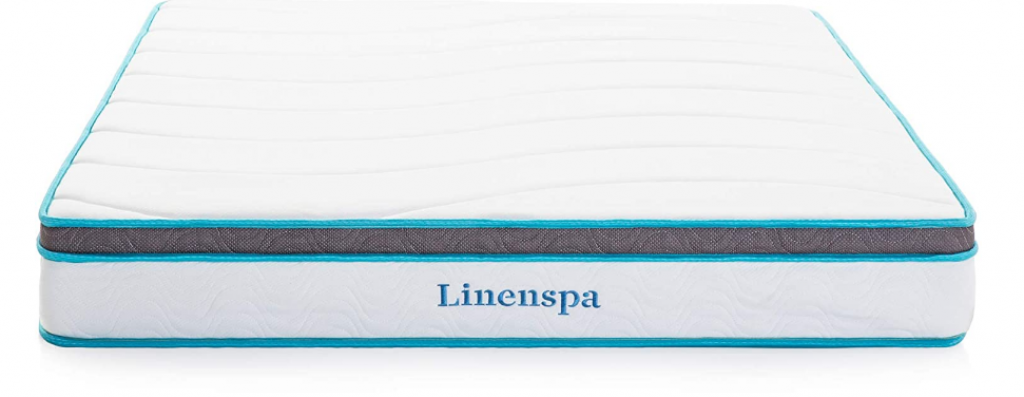 Linenspa 8 Inch Memory Foam and Innerspring Hybrid Review