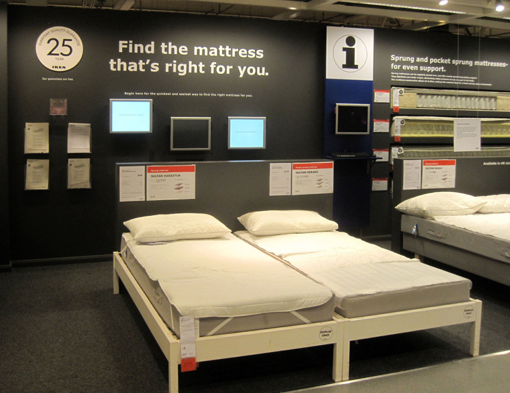 ikea hesstun full mattress