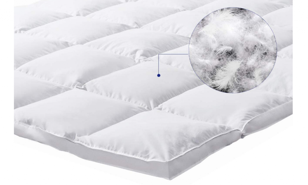 RV Mattress Topper Materials - Goose Feathers
