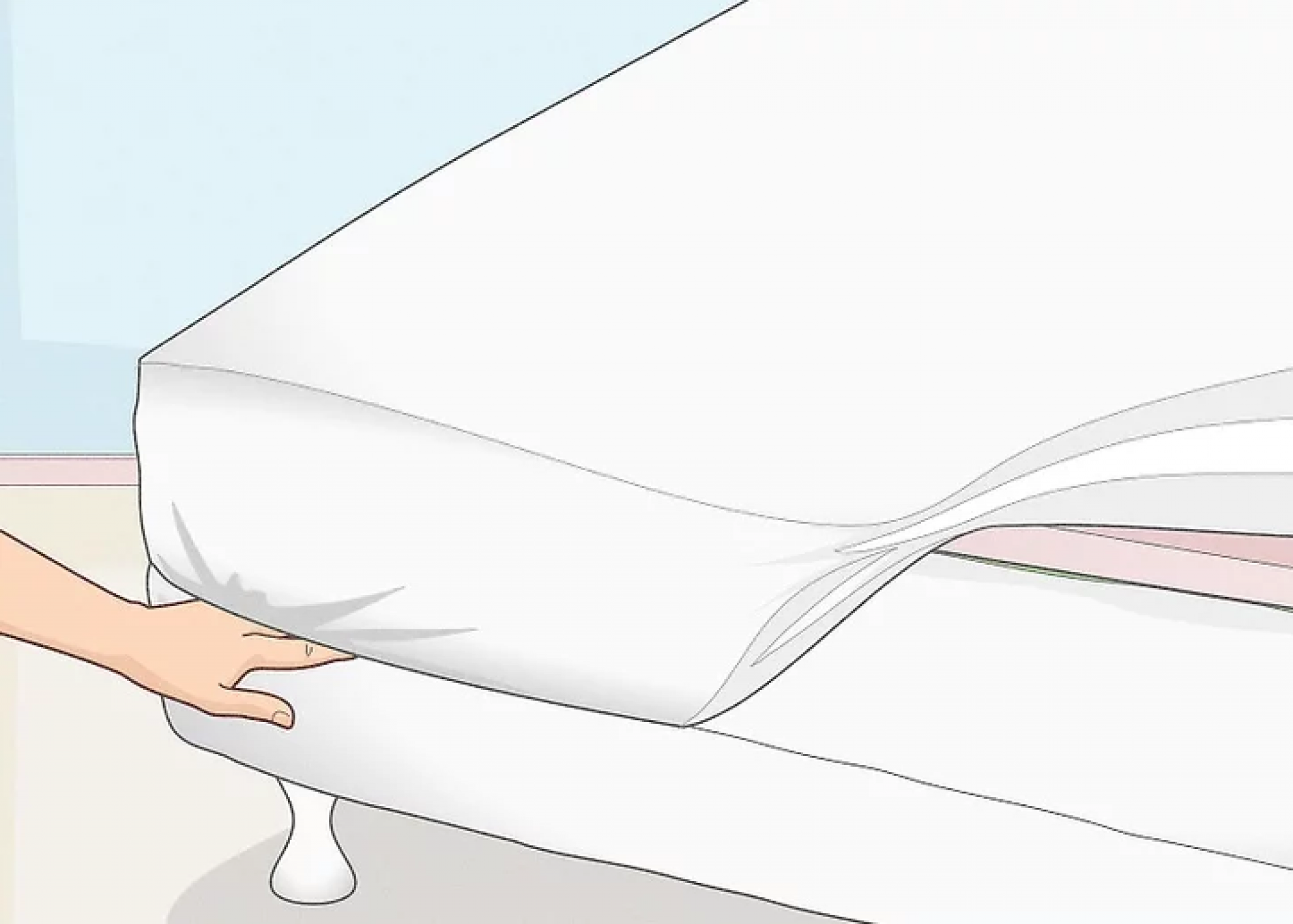 keep mattress pad from sliding