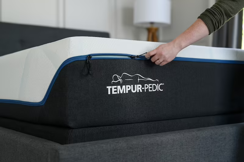 tempurpedic mattress cover zipper not working