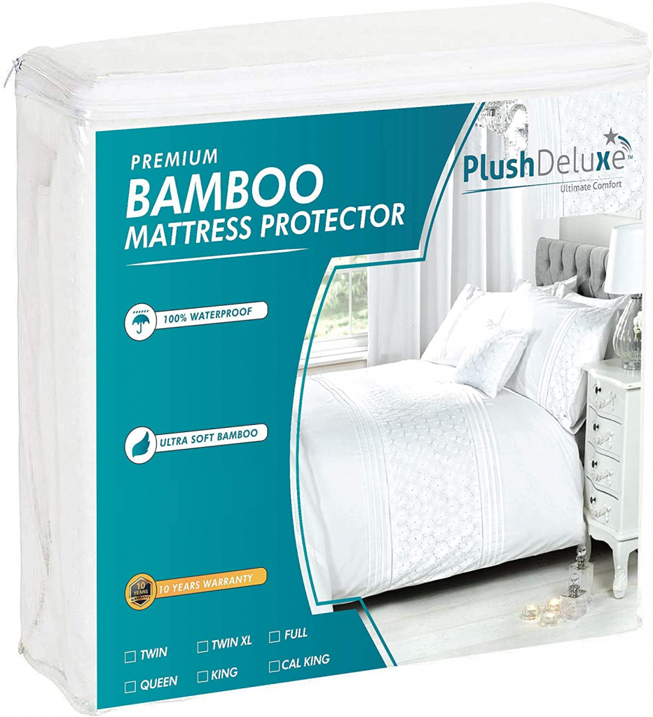 PlushDeluxe Premium Bamboo Mattress Protector  Review
