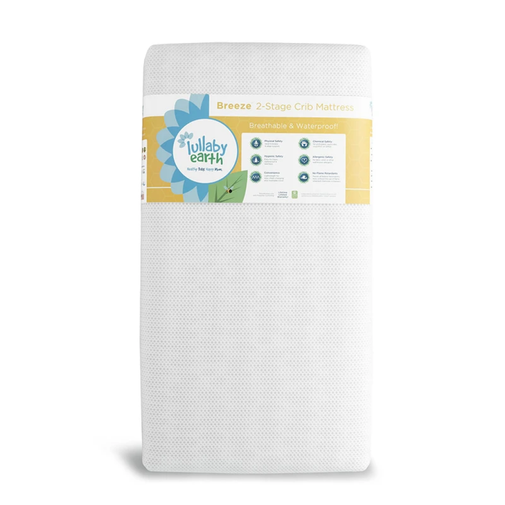 Lullaby Earth Breeze Air Breathable Crib Mattress 2-Stage Review