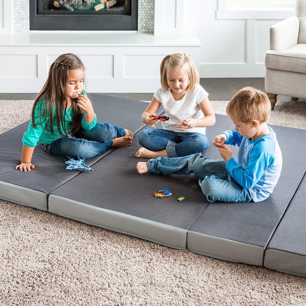 LUCID 4 Inch Folding Sofa and Play Mat Review