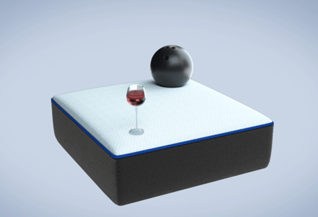 motion isolation of a mattress